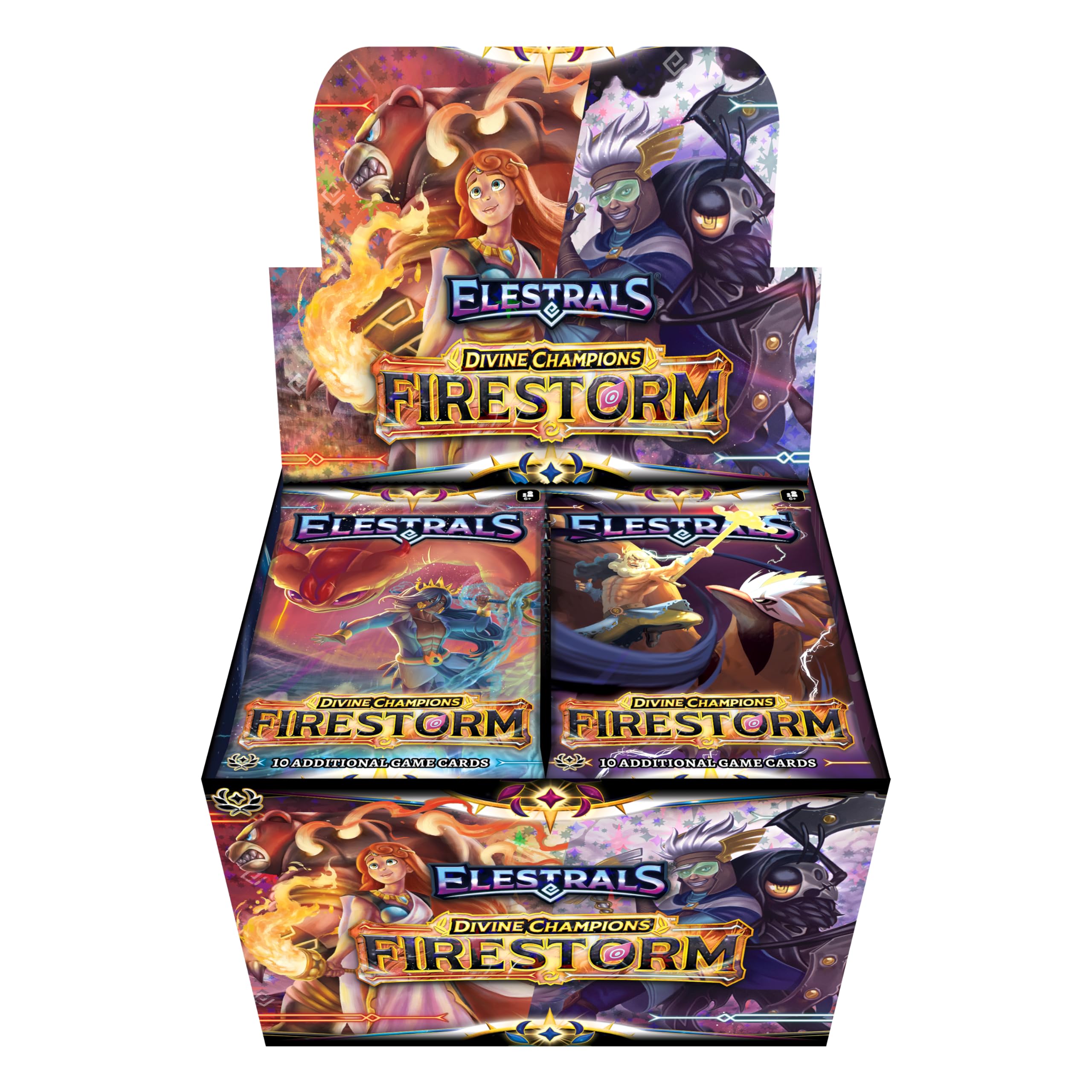 Amazon.com: Elestrals TCG: Divine Champions - Firestorm Booster