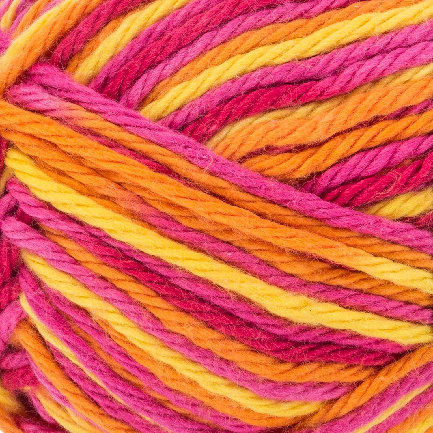 RED HEART E867.2154 Scrubby Smoothie Yarn, Calm Print