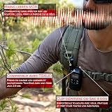 TechSide TS-T3 Go PMR446 Two-Way Radio Walkie Talkies, 16 Channels, 10 km Range, USB-C Charging, with LED Flashlight, 4-Pack - 6