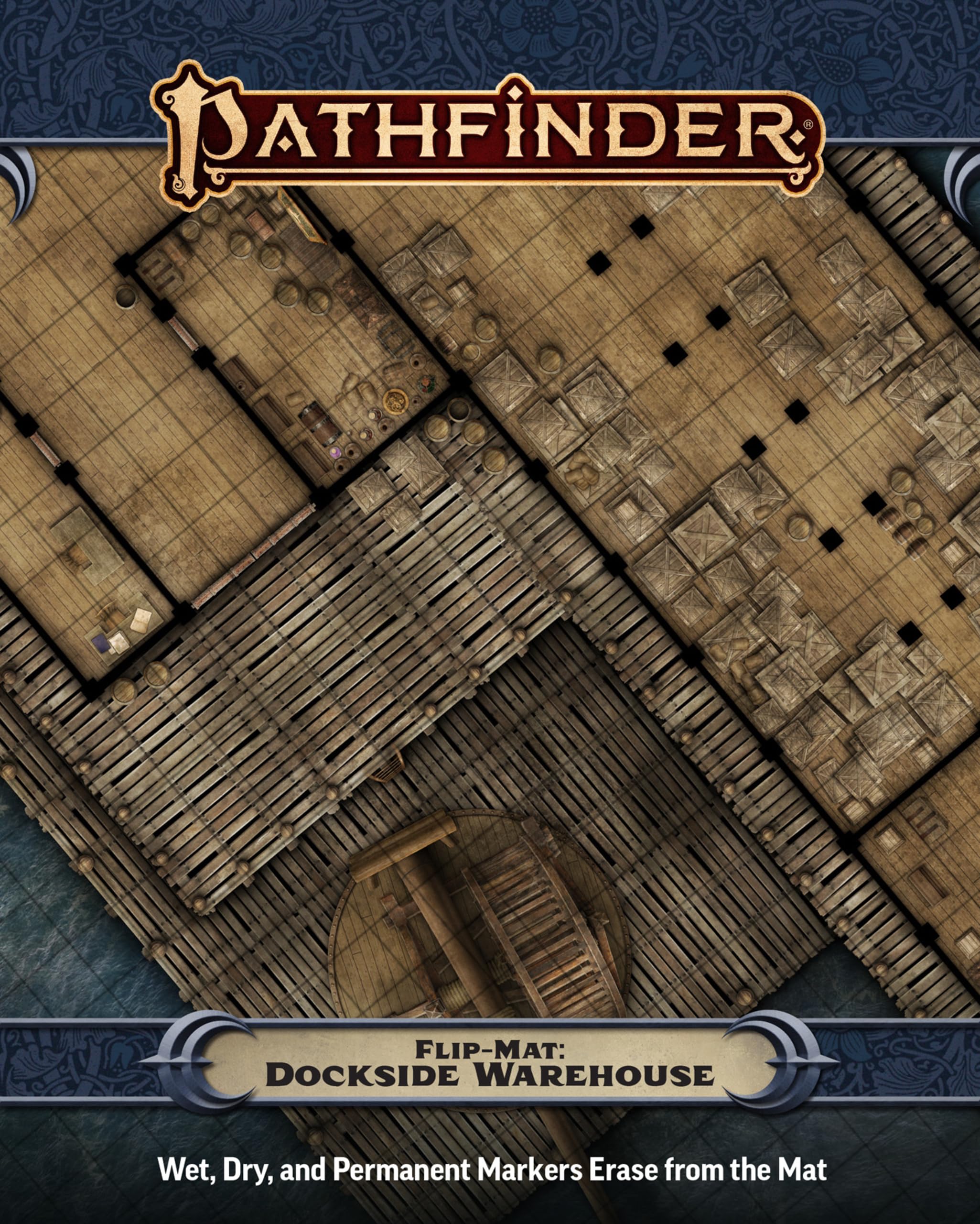 Pathfinder Flip-Mat: Dockside Warehouse