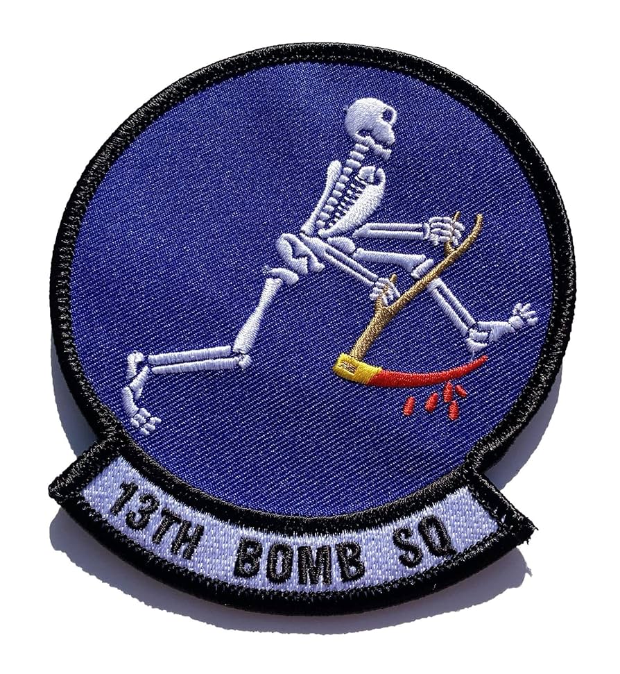 米空軍 9th Bomb Squadron パッチセット 9th Bomb Squadron - Bat Bone - OCP