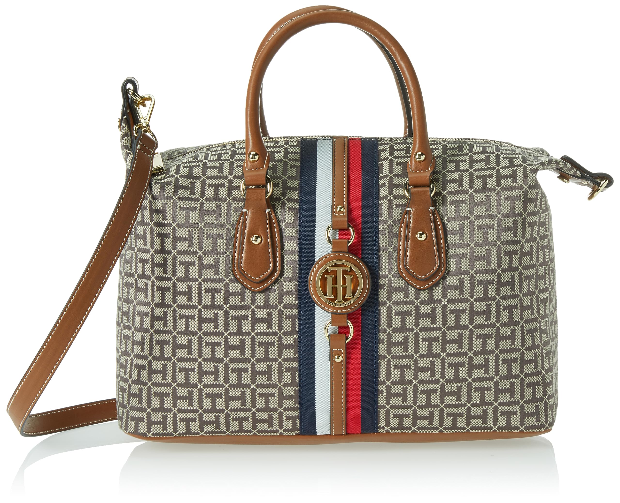 Tommy Hilfiger Women's Jaden Satchel Crossbody Bag