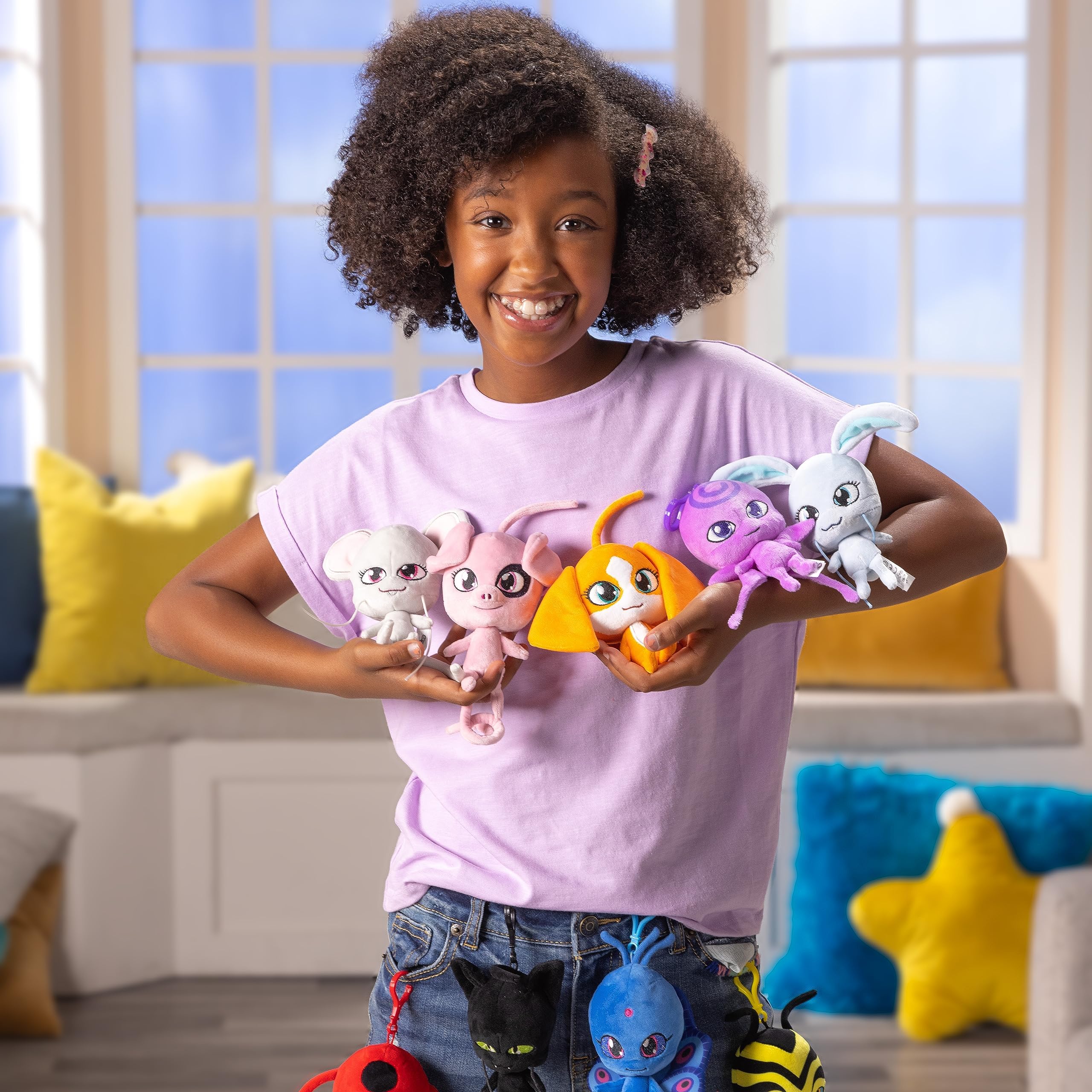 Miraculous Peluche Kwami Wayzz Tartaruga – 12,7 Cm, Morbido, Con Moschettone, Giocattolo Per Bambini, Collezione