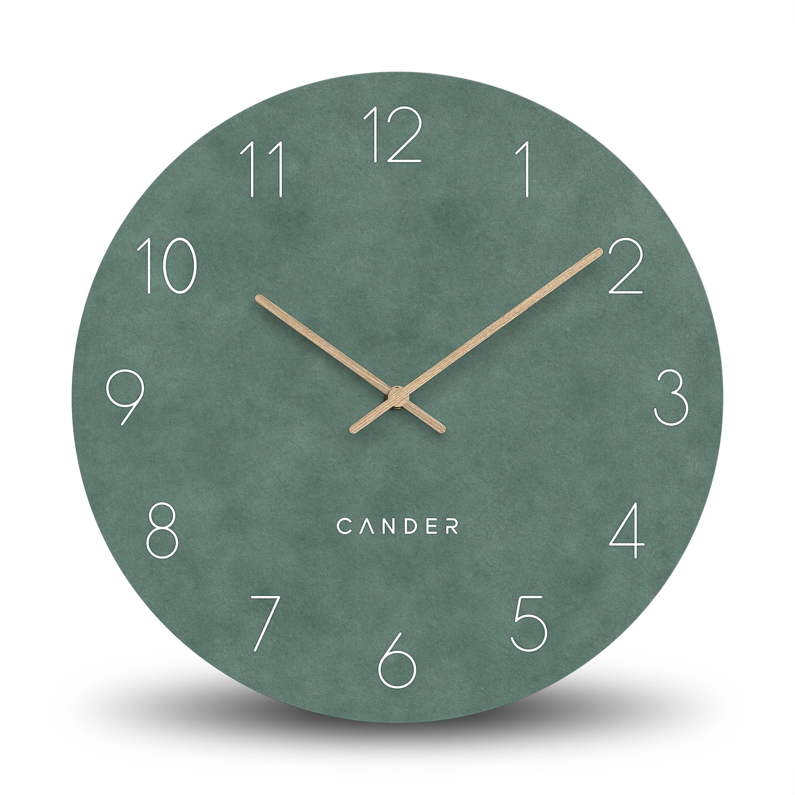 Cander Berlin - Zwarte - 30 cm - Analoge - Keuken - Wandklokken
