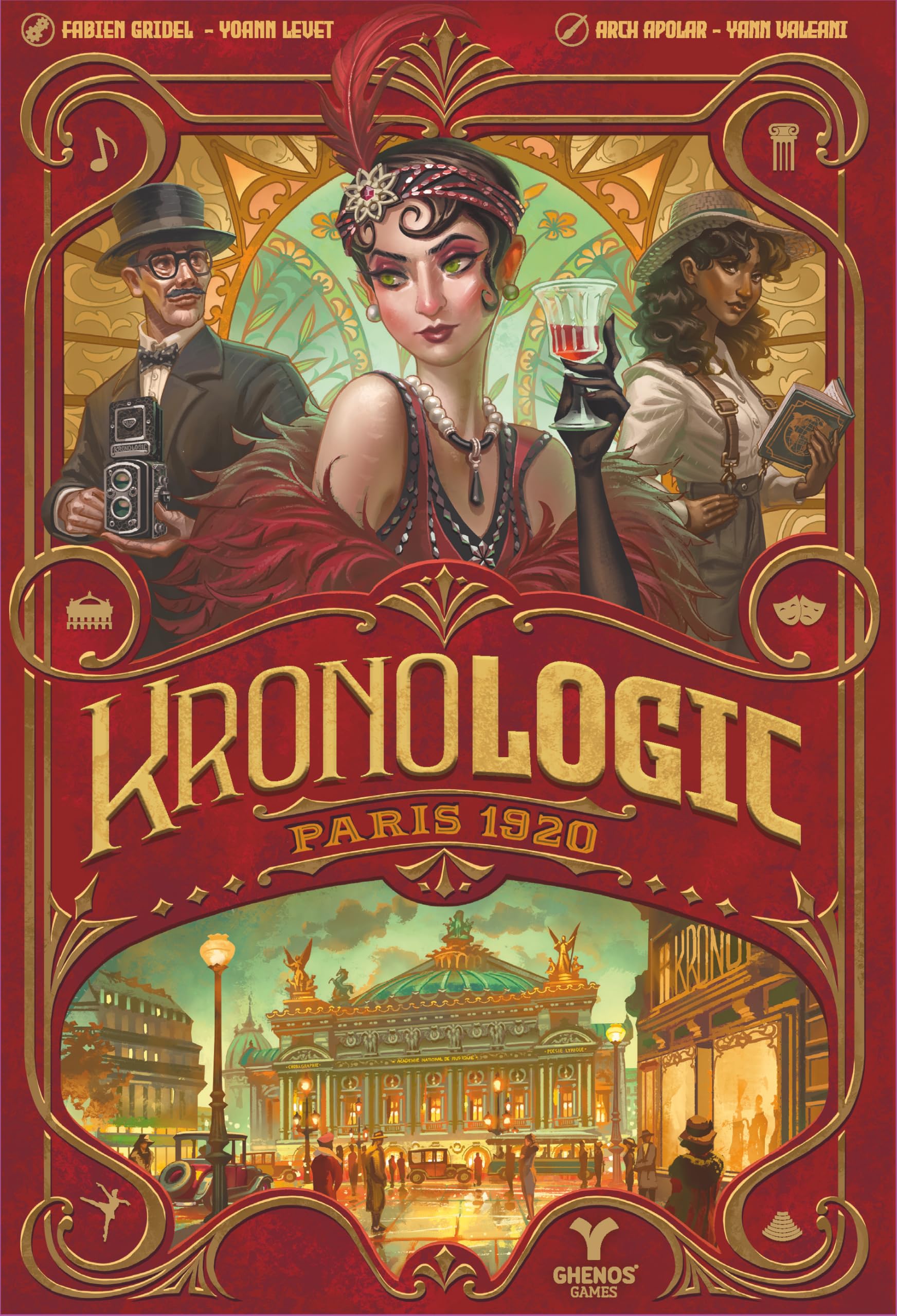 Ghenos Games Kronologic - Paris 1920