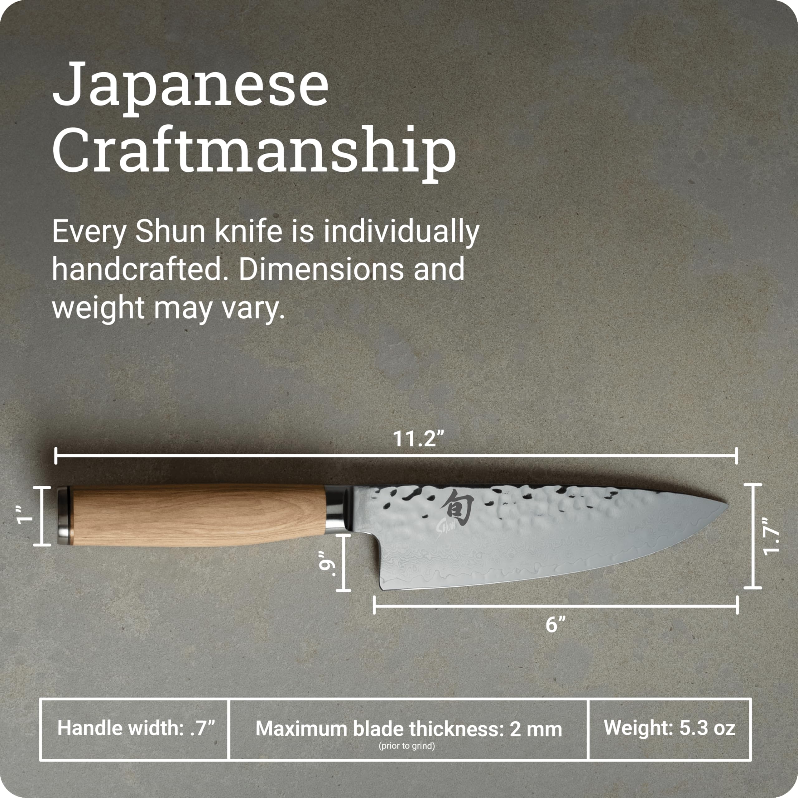 Amazon.com: Shun Premier Blonde 6
