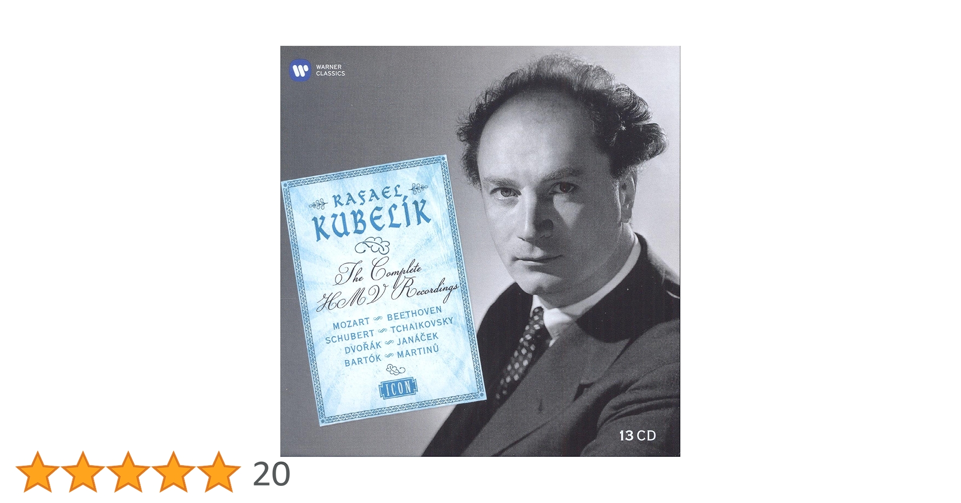新品未使用　Rafael Kubelik Edition　25CD　【M33】 Amazon.co.jp: Complete Hmv Orchestral R: ミュージック