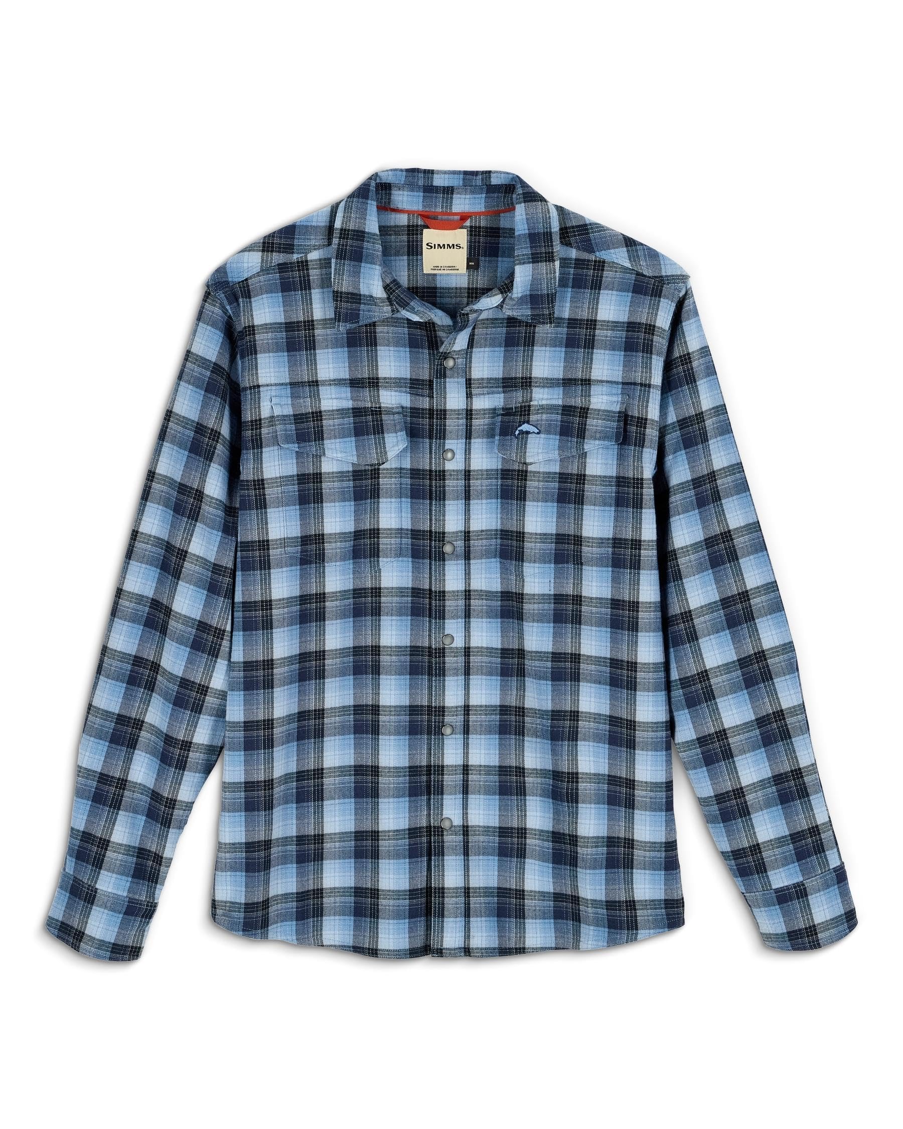 Simms Men's Gallatin Flannel Ls Shirt