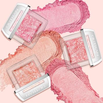 Makeup Powder Blush Highly Pigmented Baked Texture for a Bright, Healthy Glow | Available in 3 Gorgeous Shimmery Shades