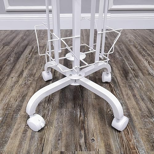 Miniatura 7 de Estante de exhibición de 32 bolsillos ajustables de 5 x 7 pulgadas, 7 x 5 pulgadas, hasta 8.5 pulgadas de ancho x 8 pulgadas de alto, bolsillos de