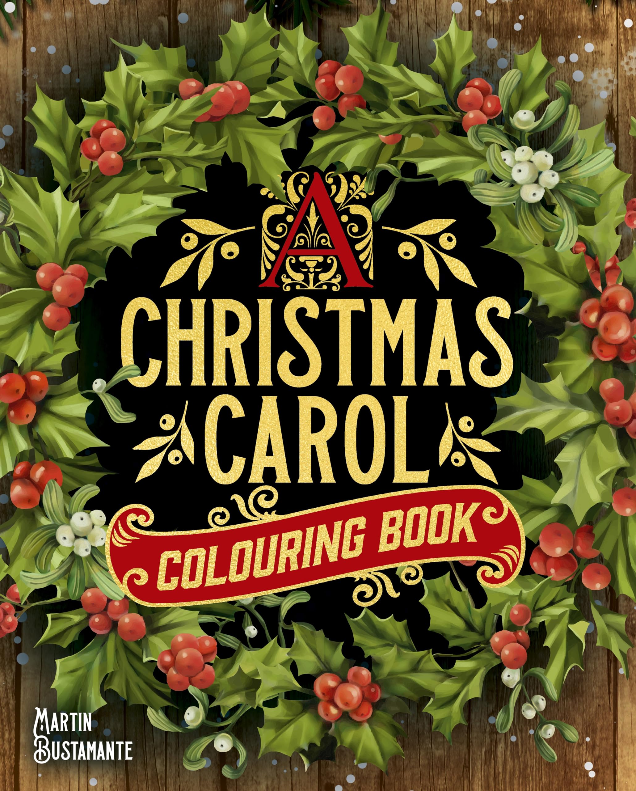 Christmas Carol Colouring Book