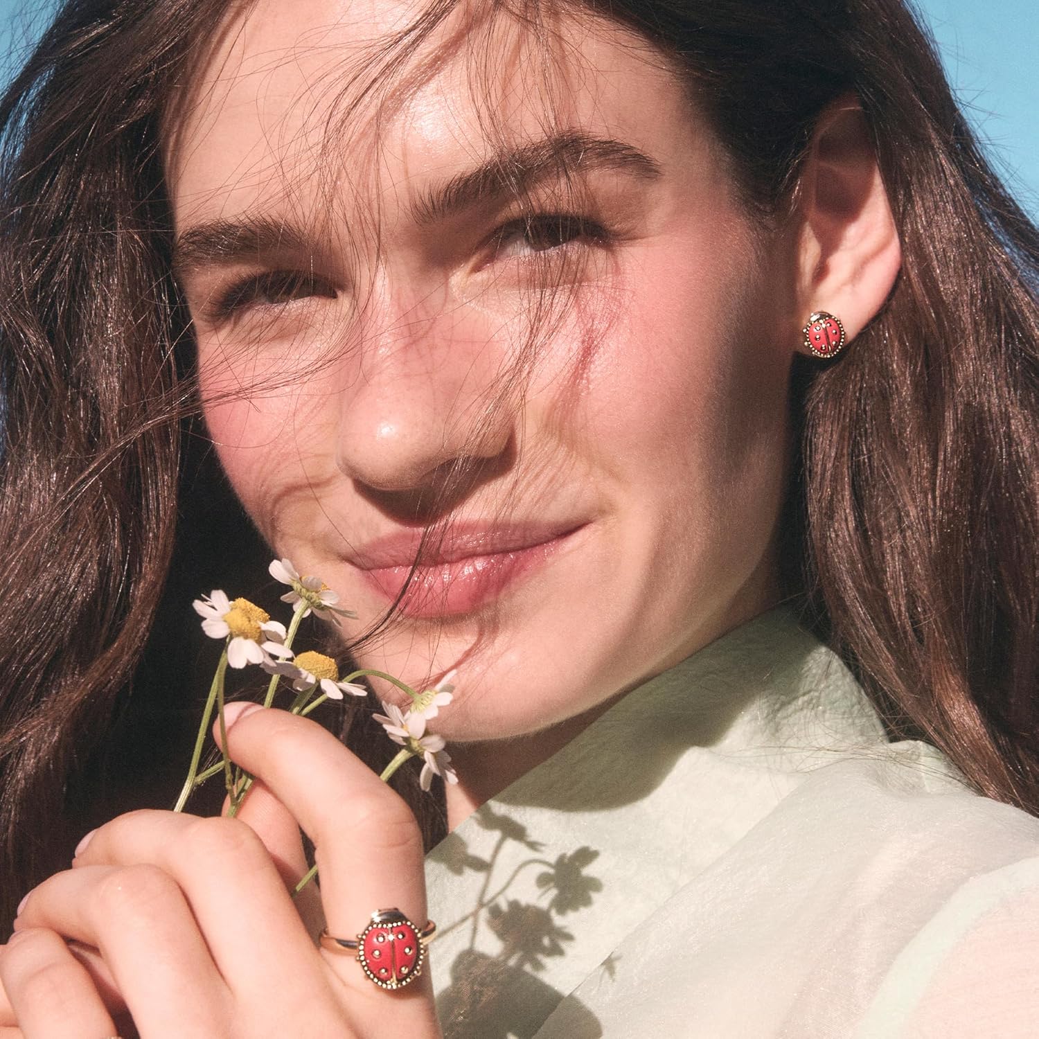 Kendra Scott Lady Bug Stud Earrings