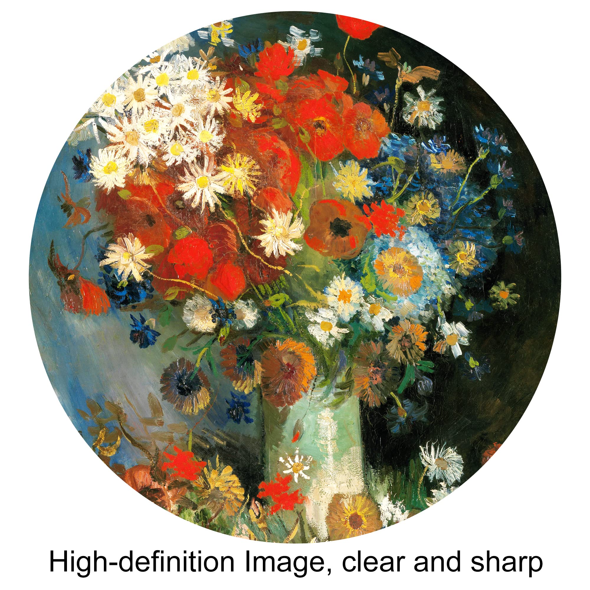 ゴッホ ばら Roses 額装絵画 Vincent van Gogh フィンセント・ファン・ゴッホ 「薔薇」アートポスター（フレーム付き