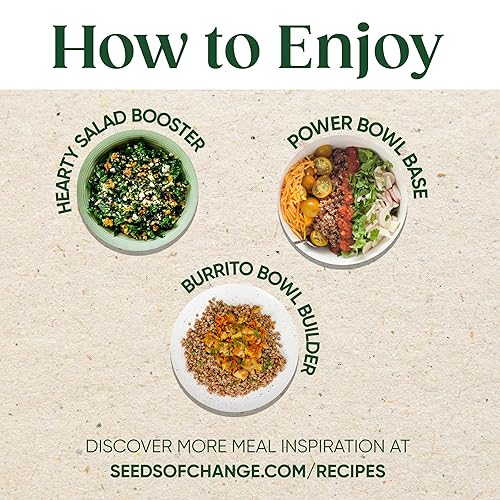 Miniatura 8 de SEEDS OF CHANGE Organic Super Grains - Guarnición estilo indio, bolsa de 8 onzas (paquete de 6)