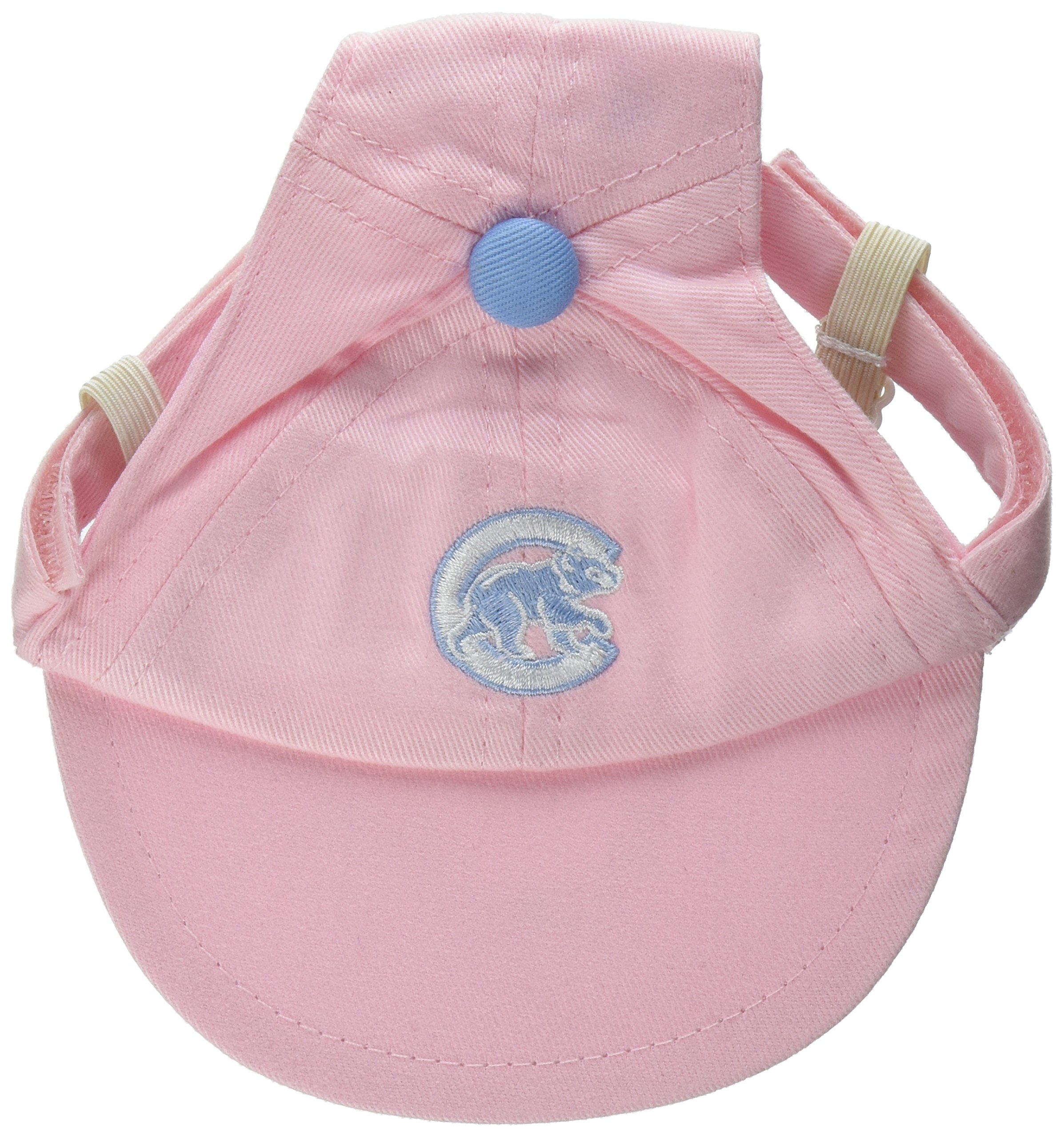 MLB Chicago Cubs Pink Dog Cap, Medium