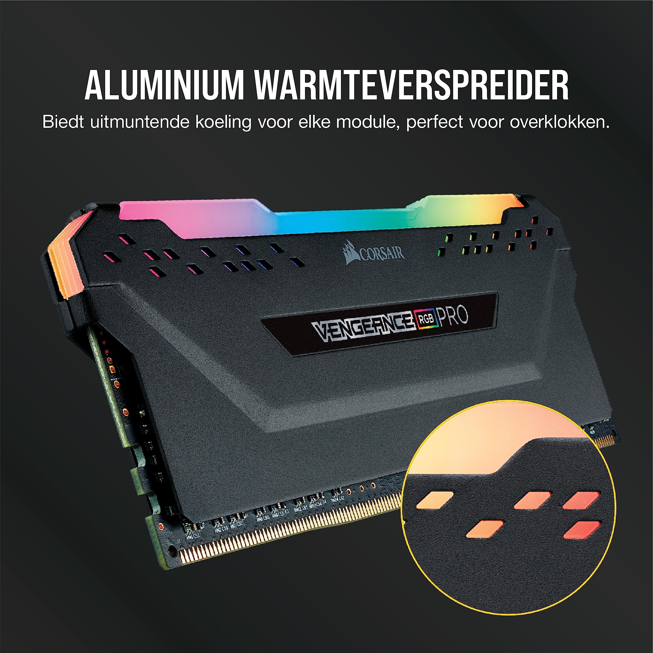 Corsair DDR4 Vengeance RGB Pro SL 4x16GB 3200 CMH64GX4M4E320