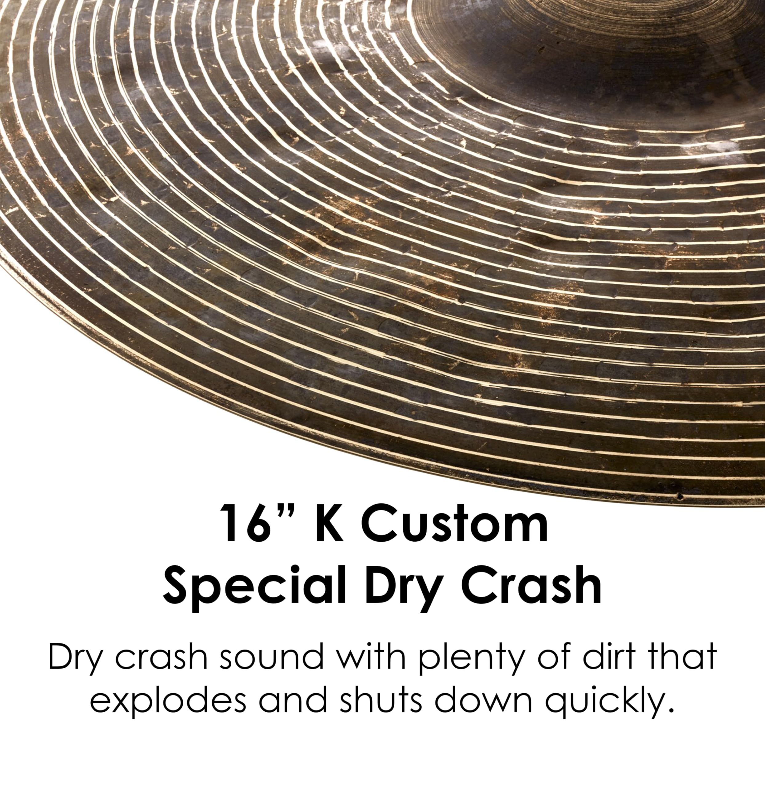 Zildjian K1416 K Custom Special Dry Crash 16" - Talerz crash