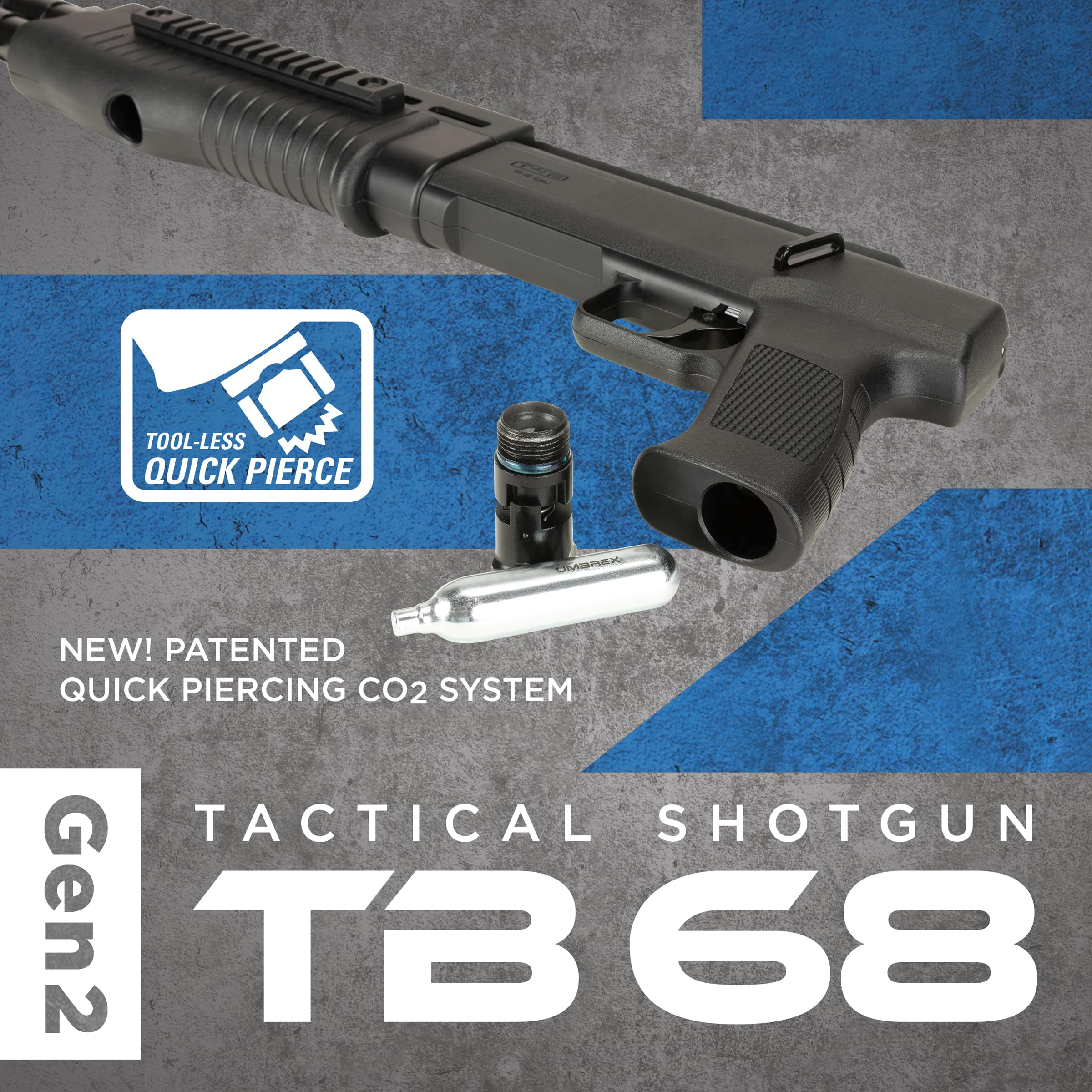 Amazon.co.jp: T4E TB 68 Gen 2 .68口径 ショットガン ペイントボール