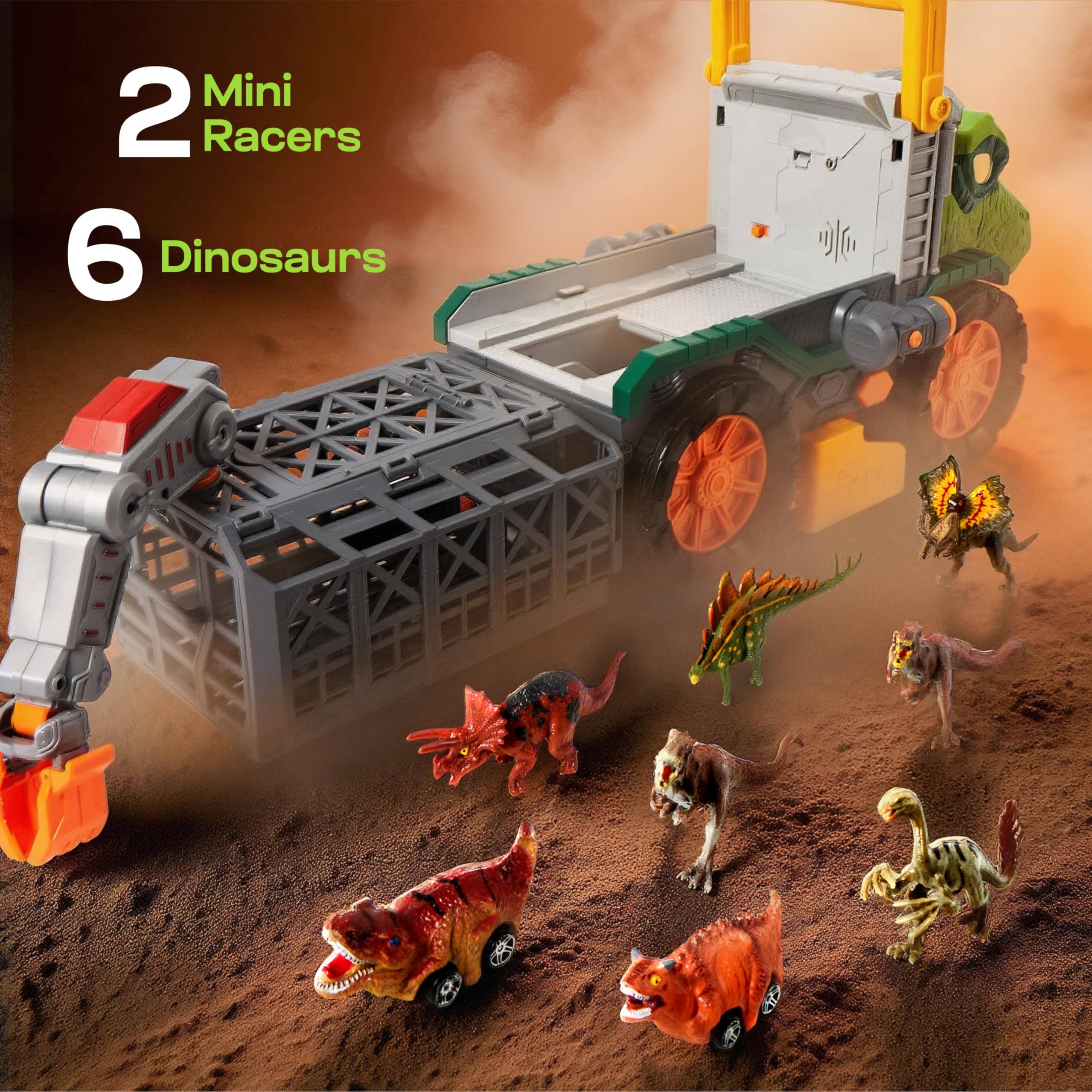 Mega Dino Camion Carrier