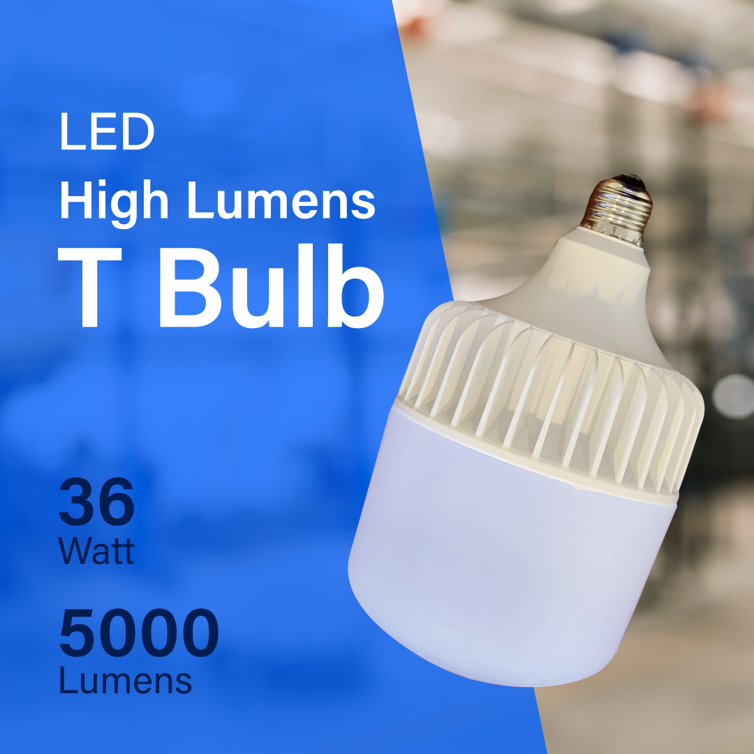 ZONE INDUSTRY CORP. LED Light Bulb, 5000 Lumens, 36W Equivalent