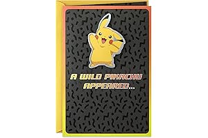 Hallmark Pokémon Christmas Card: Spreading Holiday Cheer with Wild Pikachu