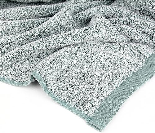 Miniatura 3 de Juego de 6 toallas de baño de jacquard de diamante, 2 toallas de baño, 2 toallas de mano, 2 paños de lavado