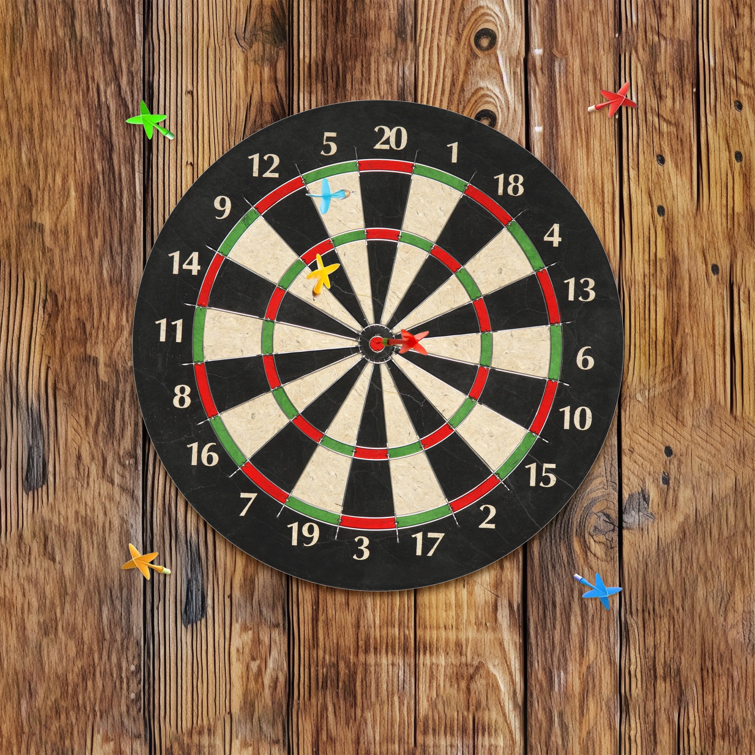 Wood Grain Dart Board Wall Protector Dartboard Surround Wall Protector Felt Dartboard Wall Protection Self-Adhesive Spliced Wall Surround Board Dart Board Backing Felt Wall Tiles Cork Board(Square)
