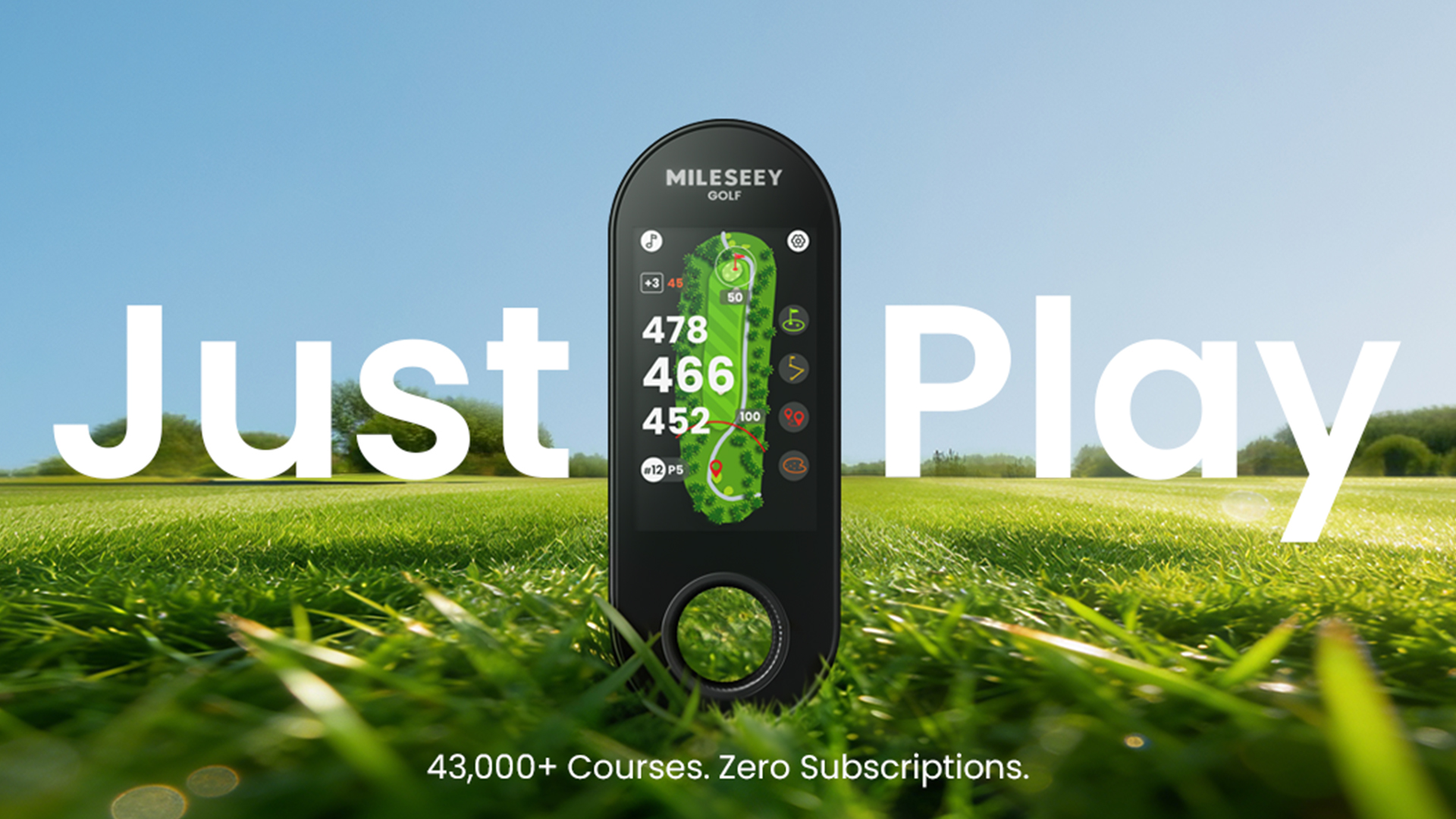 Amazon.com: MILESEEY GeneSonic Go Handheld Golf GPS Rangefinder