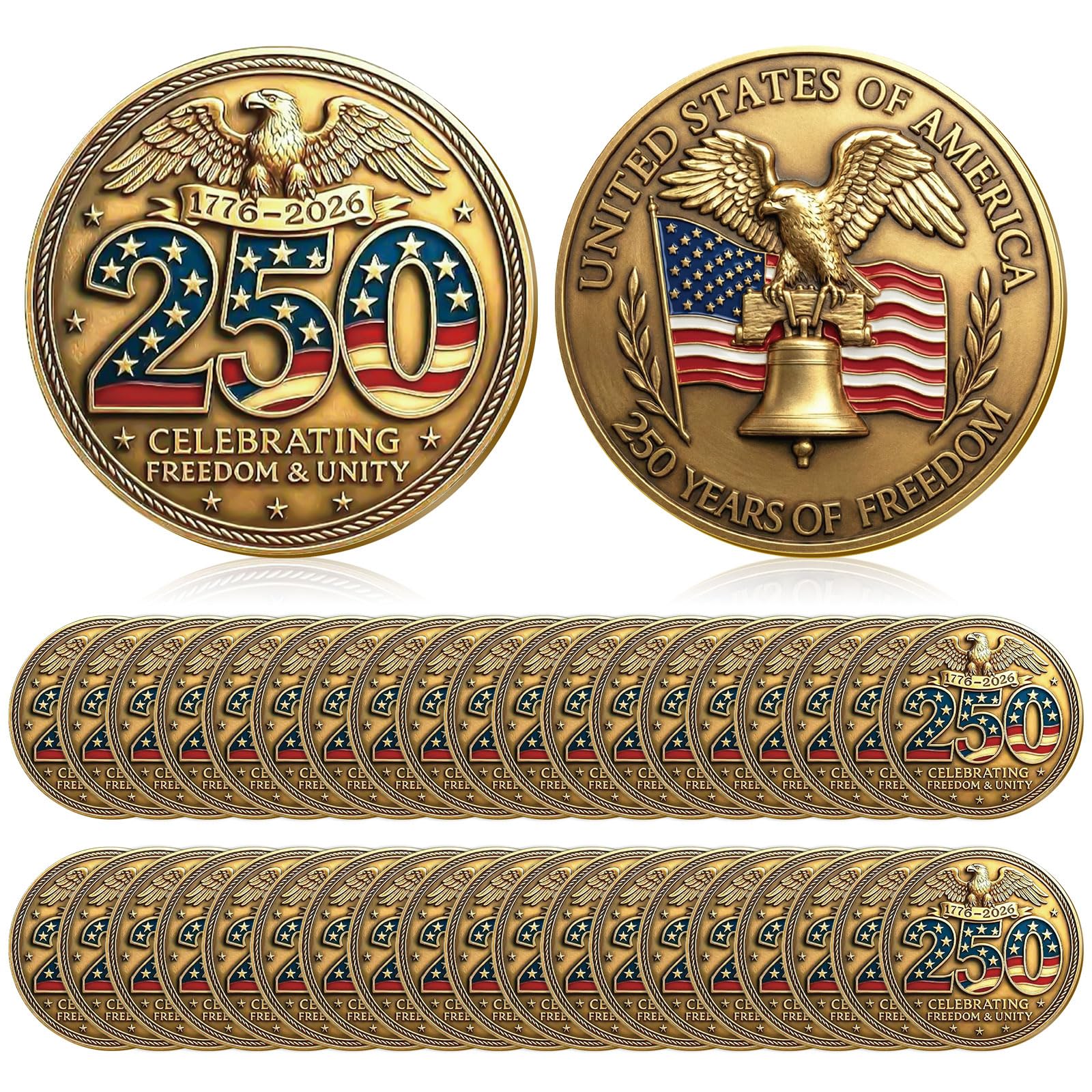 Highergo 20-Piece Eagle Commemorative Coin Set