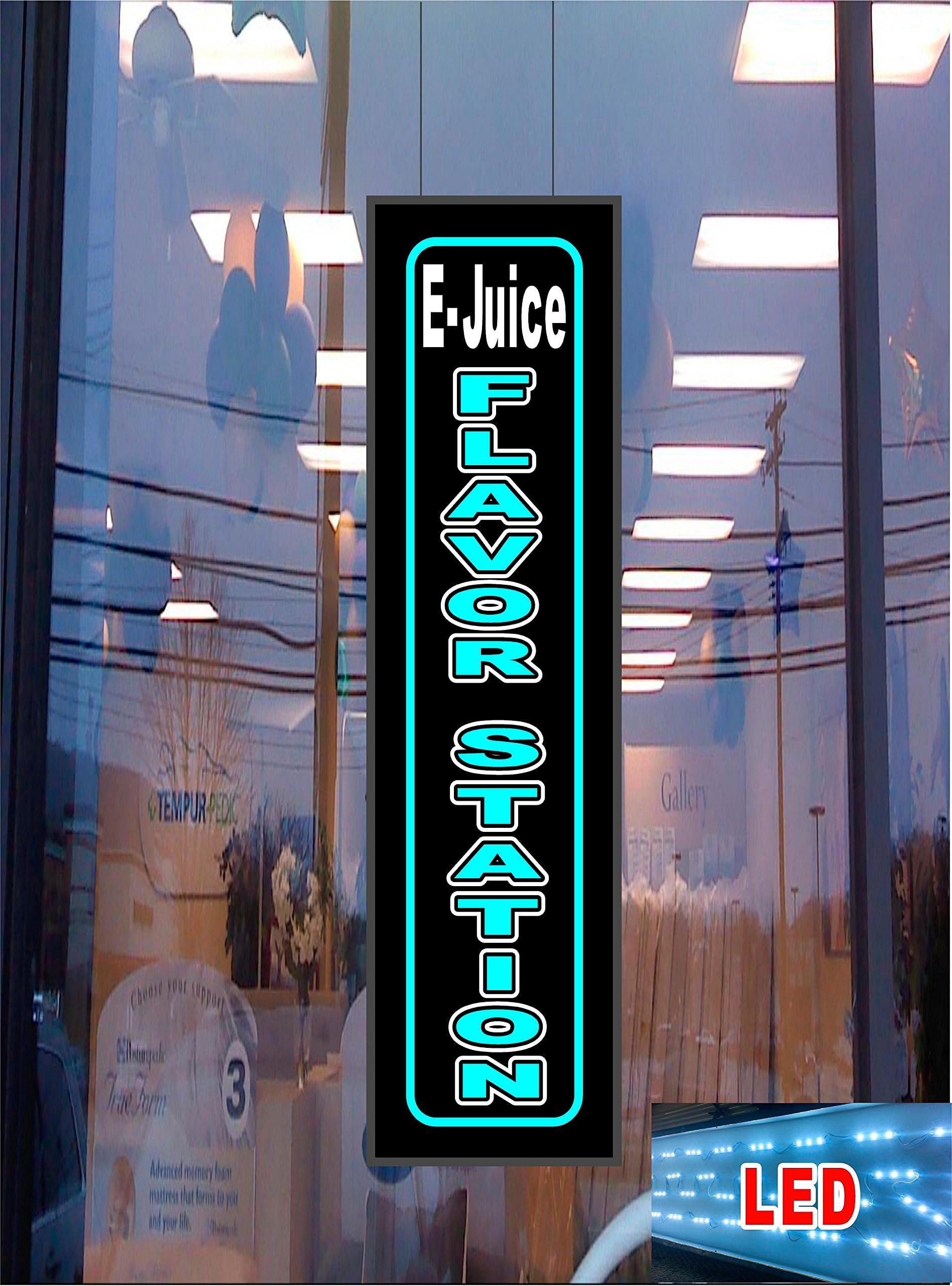 Ejuice Flavor Station LED Light Up Sign Computers, Electronics, Office Supplies, Computing