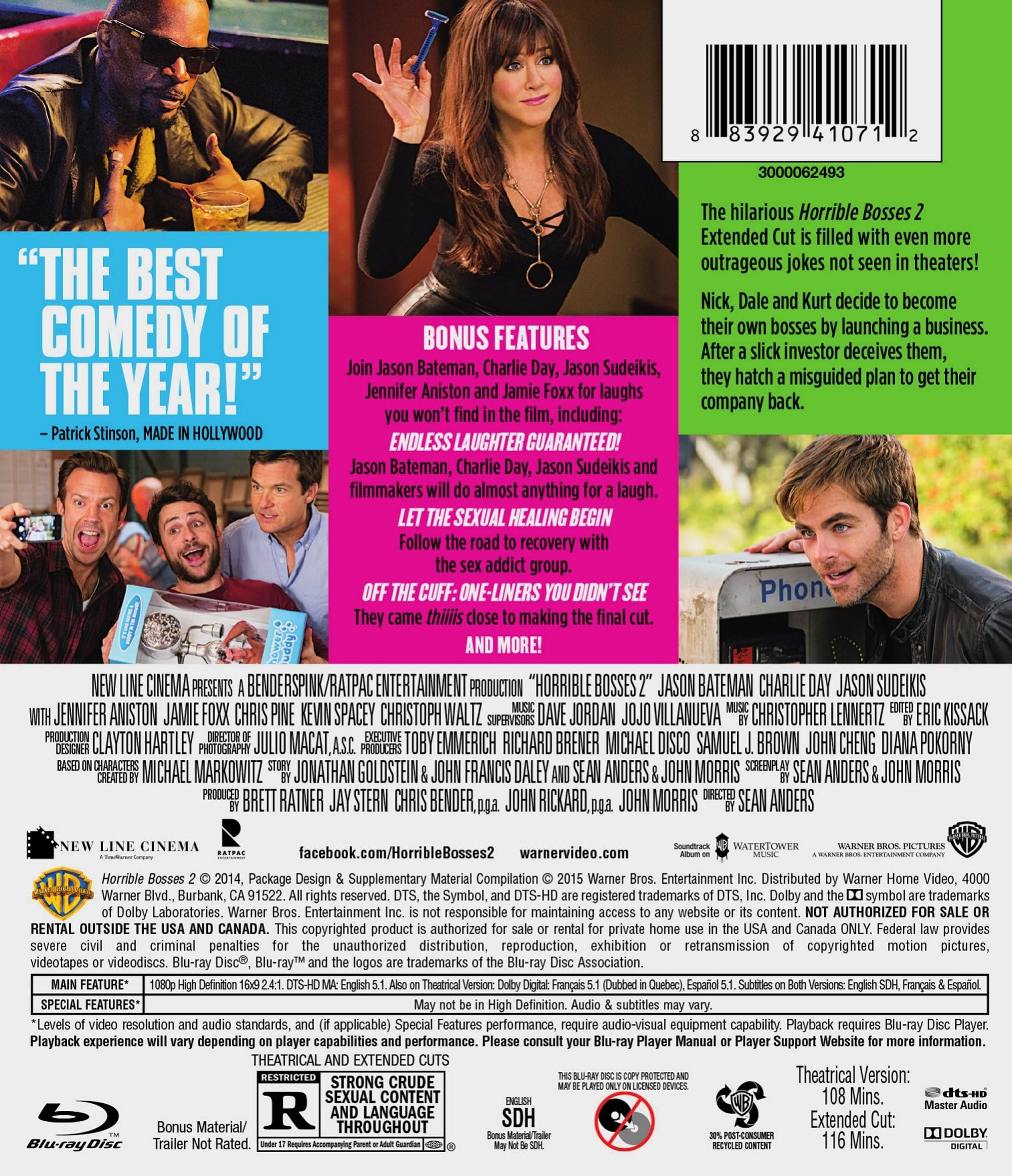 Horrible Bosses 2: Extended Cut