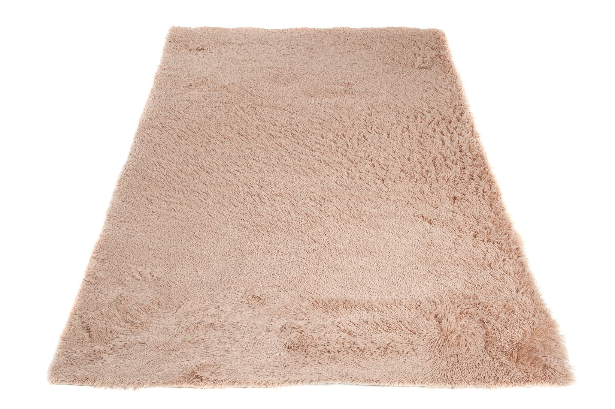 Tapiso® Silk Shaggy dywan z wysokim runem | nowoczesny dywan z długim włosiem, beżowy, jednokolorowy, puszysty | idealny do sypialni, salonu, pokoju dziecięcego | Öko-Tex 200 x 300 cm