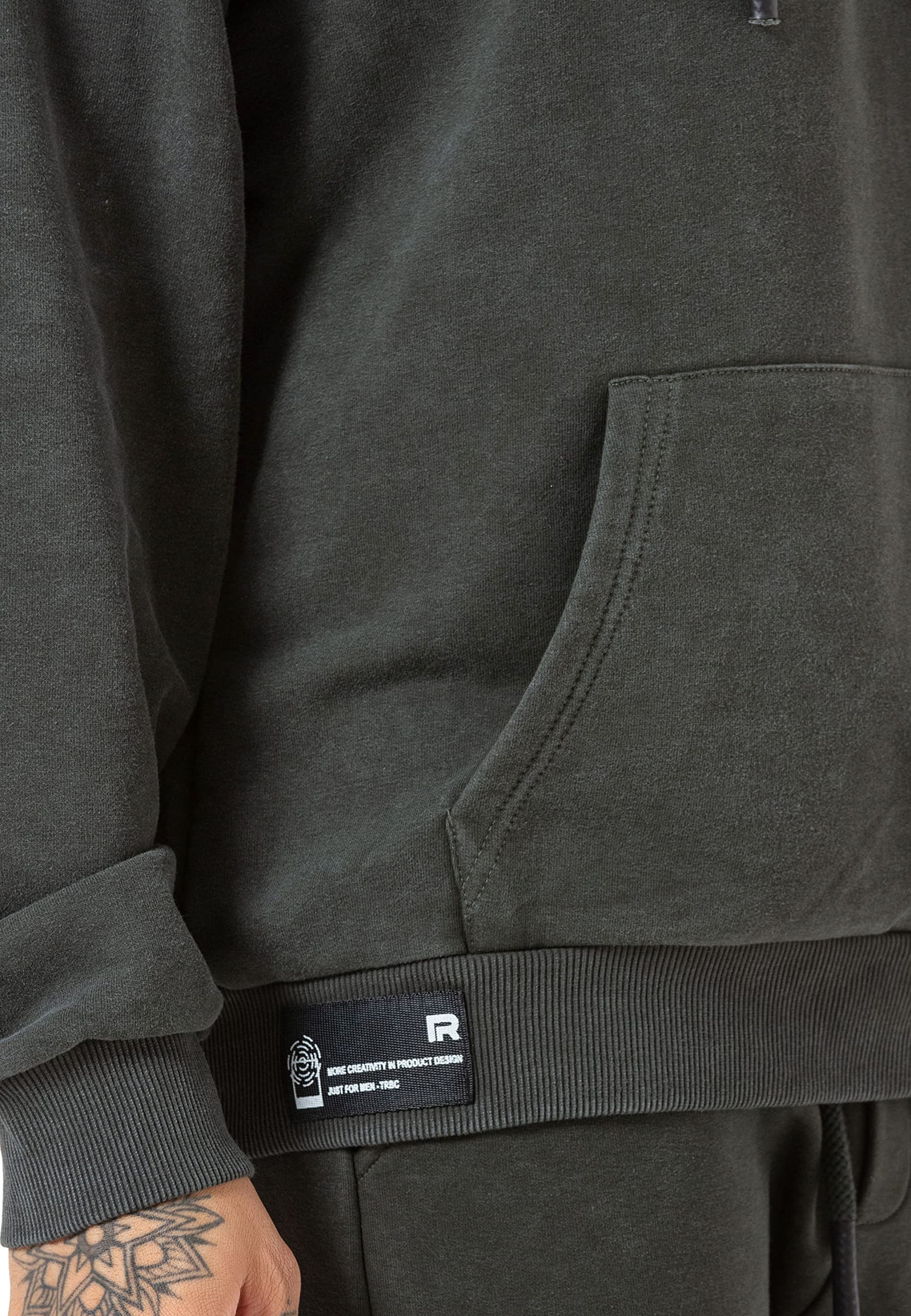 Redbridge 2-teiliger Oversize Hoodie Jogger Set Jogginganzug mit Hose Kombi Premium