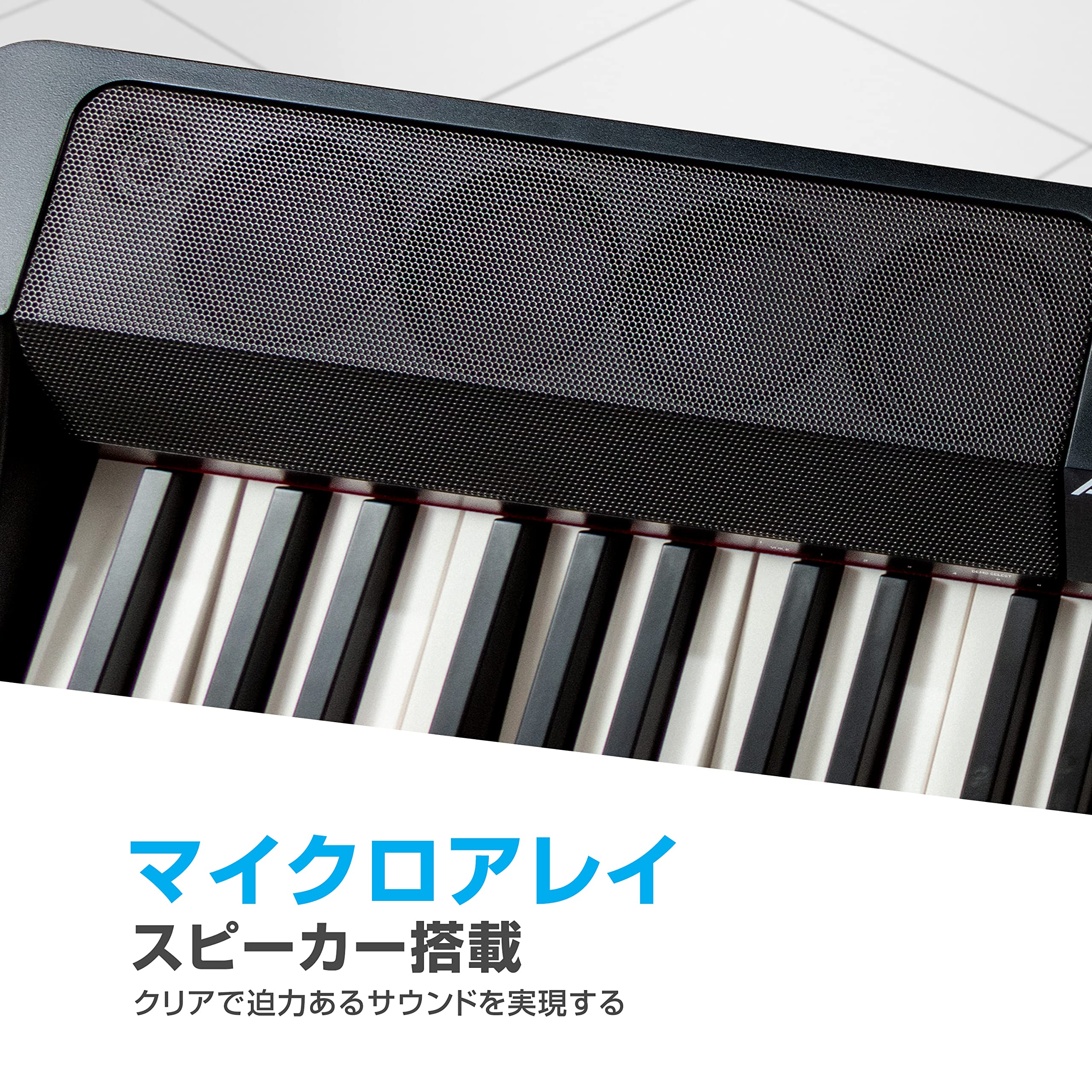 Amazon | Alesis 電子ピアノ 88鍵盤 フルサイズ グレーデッドハンマー 