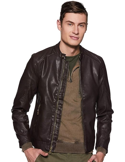 buffalo brand leather jacket