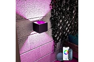 Immersive Cube Wall Lights: Illuminate Your Exterior with Smart Control