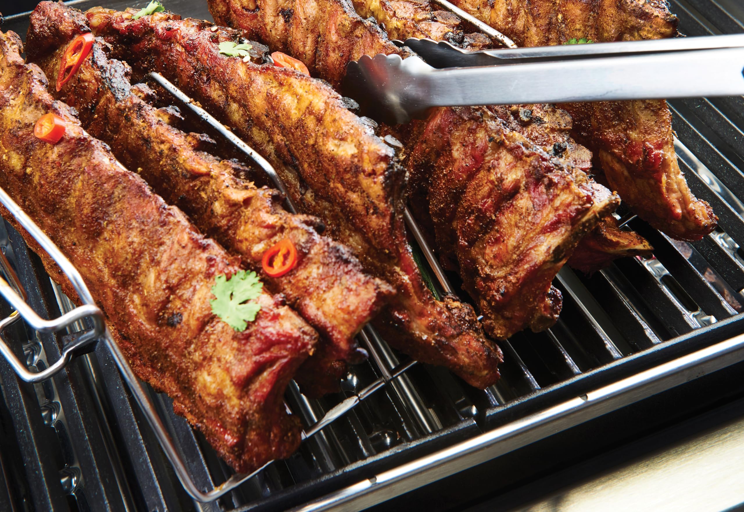 GrillPro 41616 Stojak na żeberka i pieczeń