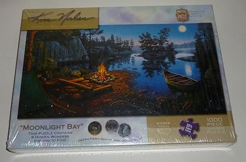 Obras maestras de la luna Bahía Jumbo 1000pc Puzzle