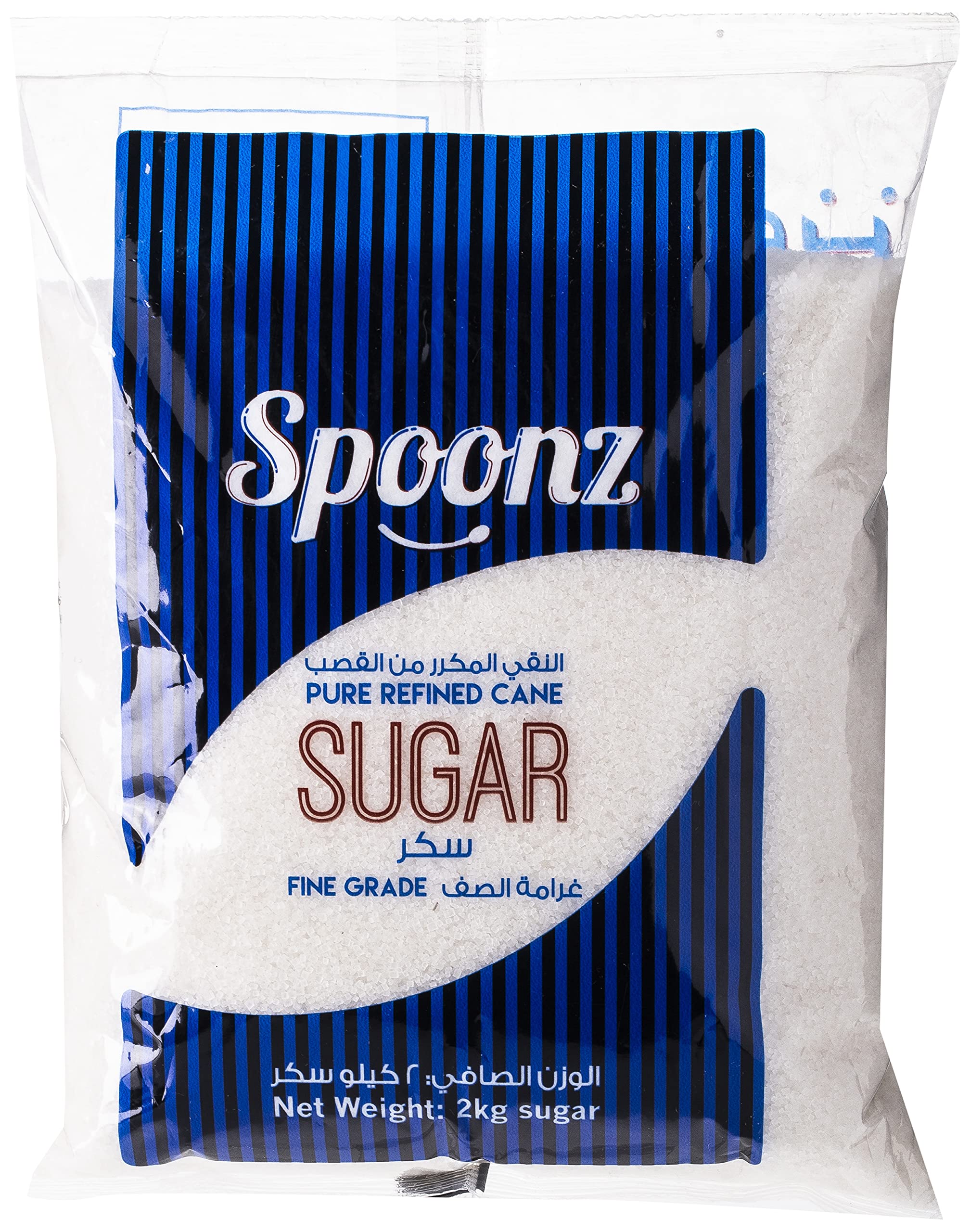 Spoonz Pure Refined Cane Sugar, 2 kg