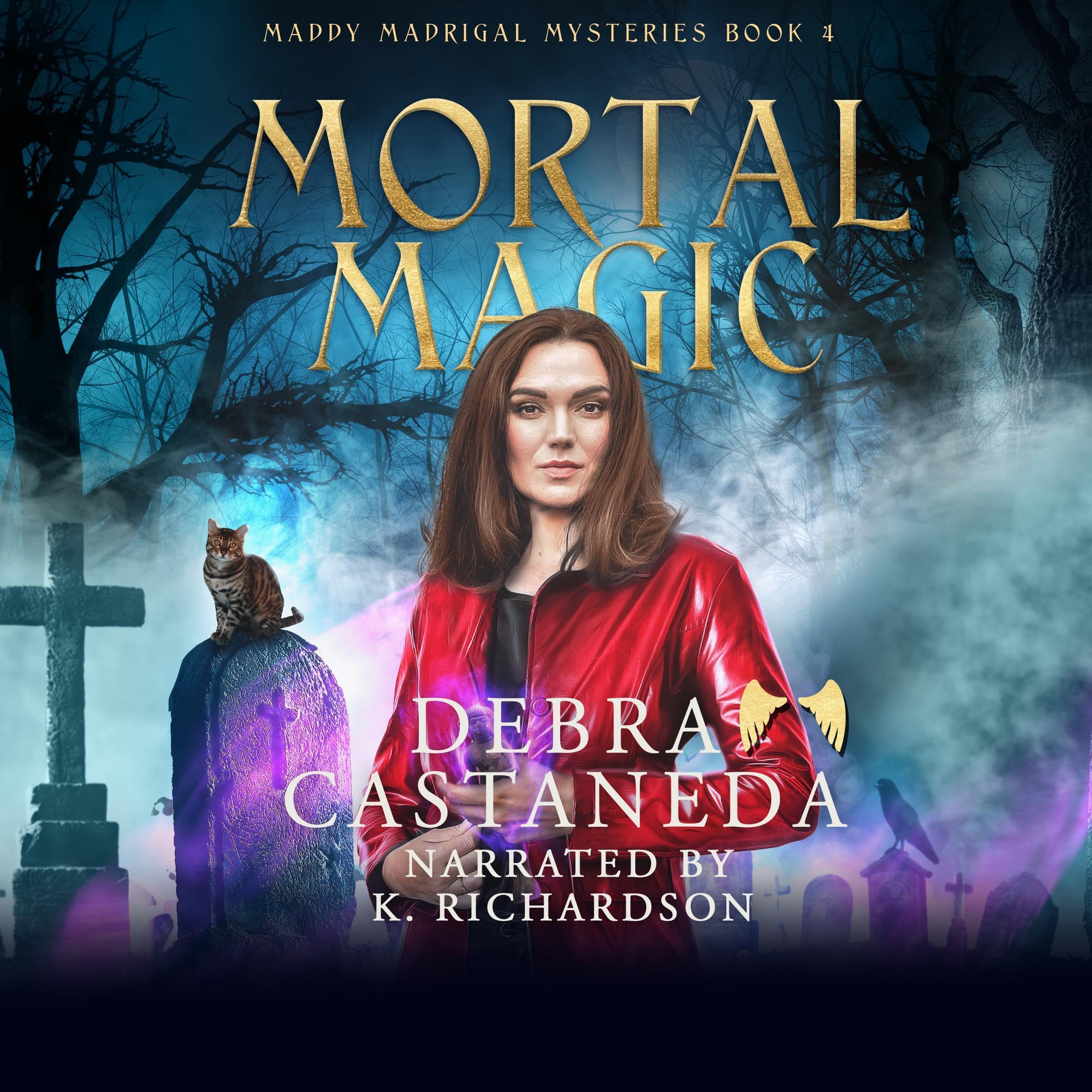 Cover art for Mortal Magic: Maddy Madrigal Mysteries, Book 4