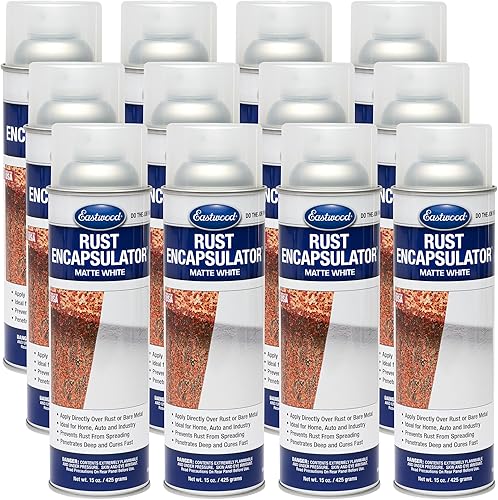 Miniatura 21 de Eastwood Aerosol encapsulador de óxido, secado rápido, con resistencia a los rayos UV y al calor hasta 400 grados Fahrenheit, 15 onzas, negro