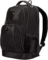 Vista 9 de SwissGear Mochila para laptop, Negro, 17 pulg.