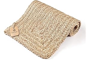Rustic Mini Table Runner with Jute's Natural Charm