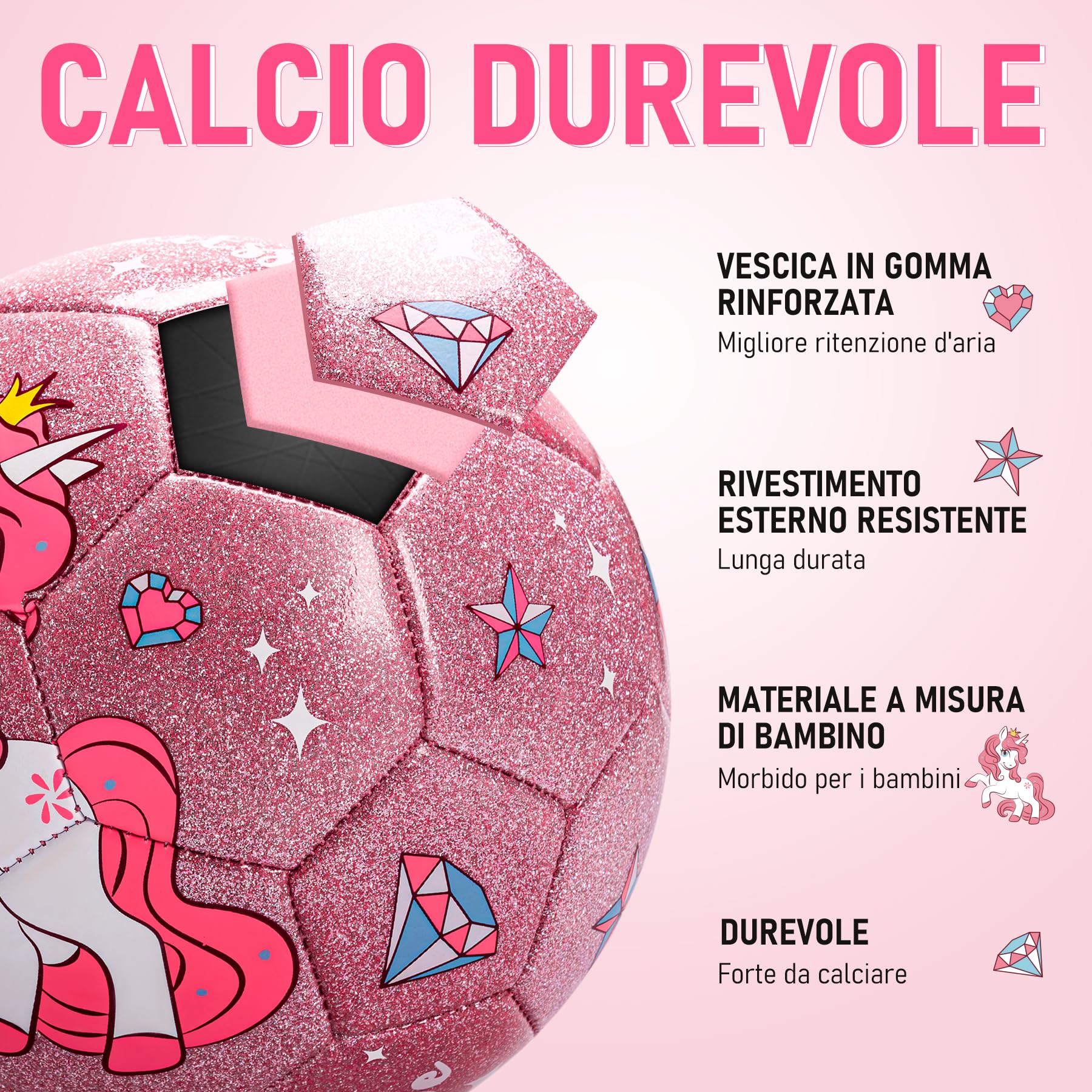 U&C Planet calcio taglia 3