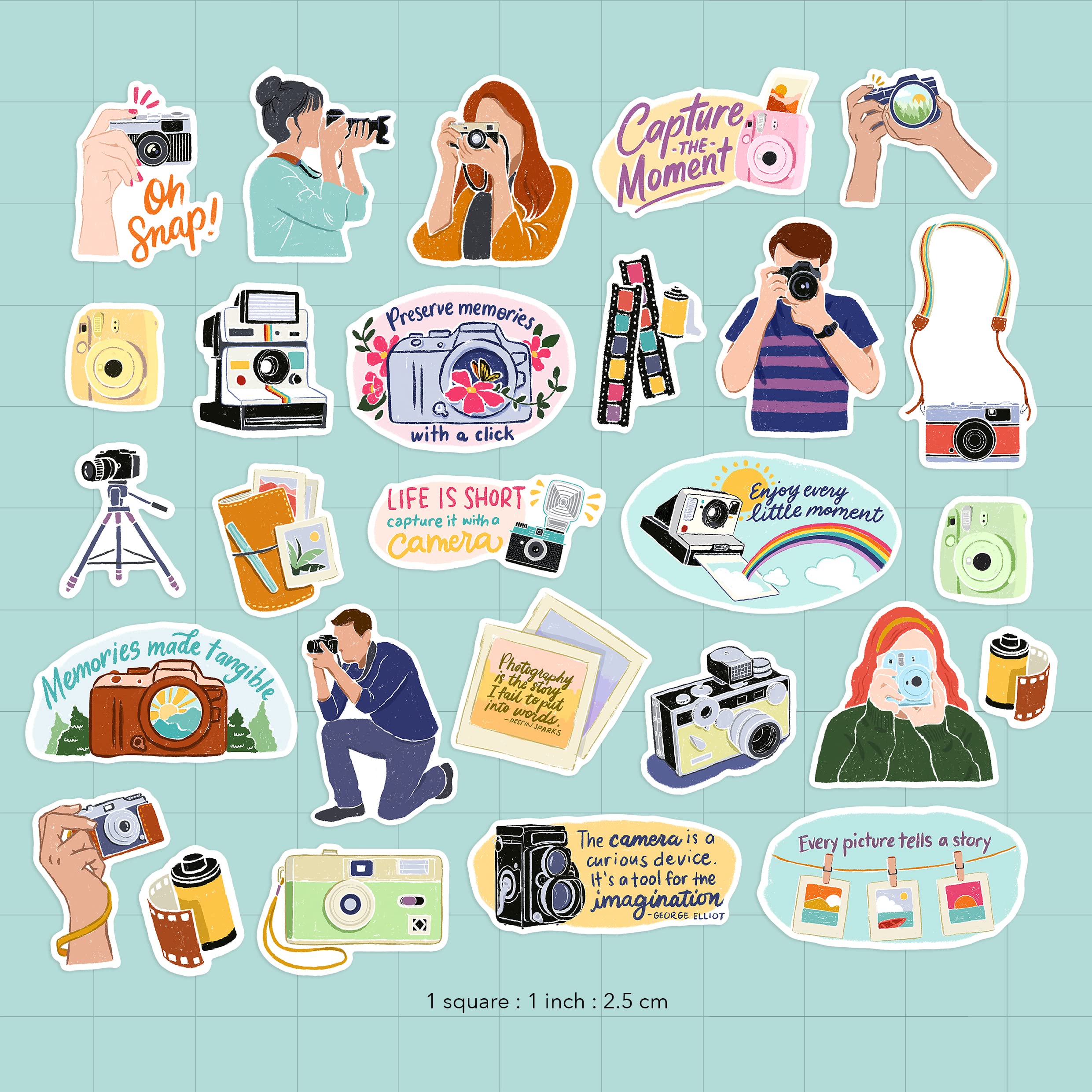 Navy Peony Autocollants Thanksgiving Douillet (lot De 38) - Petits