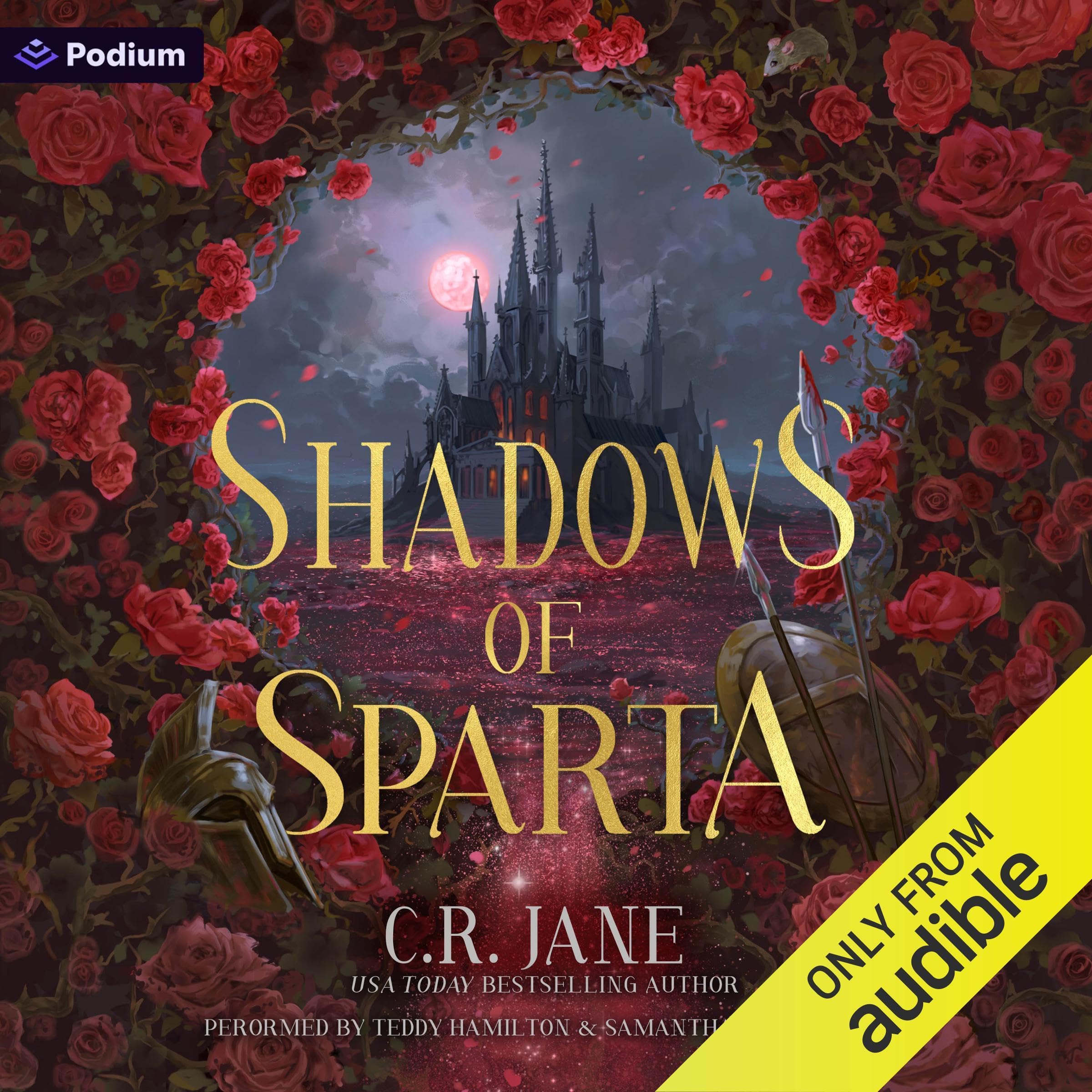 Cover art for Shadows of Sparta: A Greek Mythology Romantasy