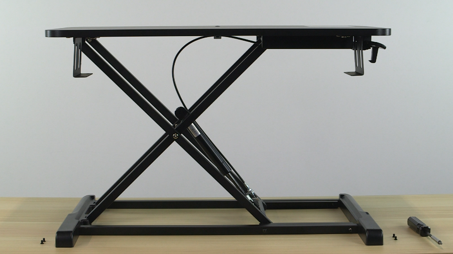 Amazon.com: VIVO 32 inch Carbon Fiber Desk Converter, K Series