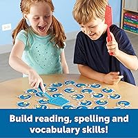 Vista 3 de Learning Resources Sight Word Swat Un juego de palabras de uso común - Tarjetas didácticas de fonética, juegos de mesa para niños, ortografía