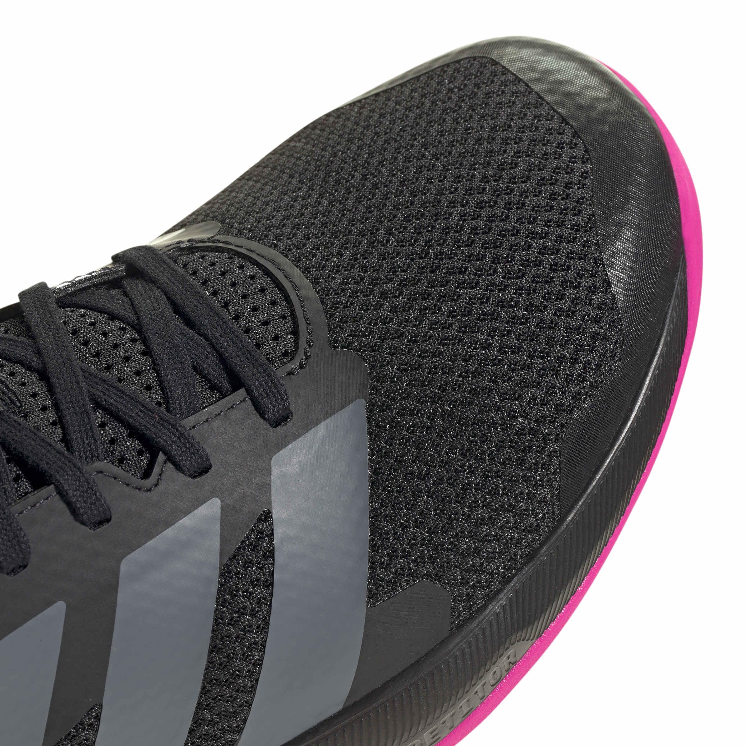 adidas Uomo Dropset Base Training Shoes, Core Black/Onix/Shock Pink, 50 2/3 EU