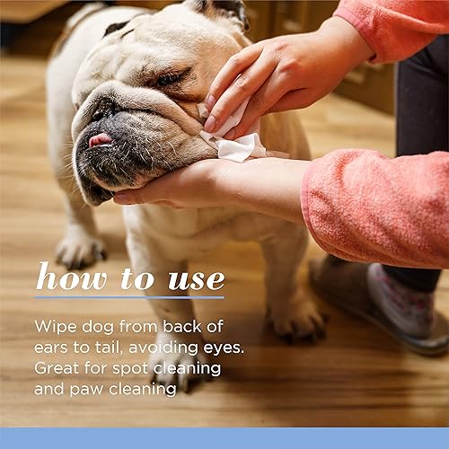 Miniatura 6 de Burt's Bees for Pets Toallitas para cachorros  Toallitas para cachorros y perros sin lágrimas para limpieza y aseo  Libre de crueldad, sin sulfatos